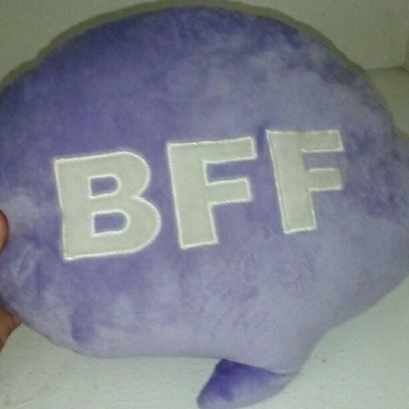 Throwboy "BFF" Chat Bubblr Thow Pillow - Picture 2 of 3